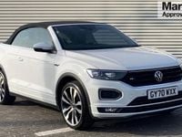Used VW T-Roc R-line 150 HP (110 kW) 2020 White SUV