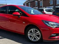 Used Vauxhall Astra Design Edition 2018 Red Hatchback