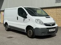 Used Vauxhall Vivaro 90 HP (66 kW) 2014 White MPV