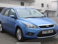 Used Ford Focus Titanium 145 HP (106 kW) 2008 Blue Estate