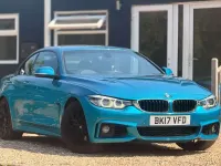 Used BMW 420 M Sport 2017 Blue Cabriolet