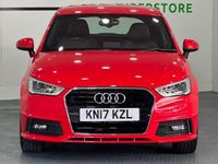 Used Audi A1 S-Line 125 HP (91 kW) 2017 Red Hatchback