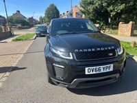 Used Land Rover Range Rover evoque HSE Dynamic 2017 Black Estate