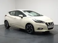 Used Nissan Micra Acenta 92 HP (67 kW) 2021 White Hatchback