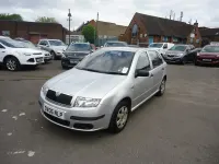 Used Skoda Fabia Classic 64 HP (47 kW) 2006 Silver Hatchback