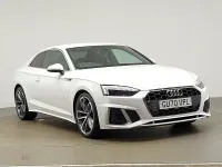 Used Audi A5 S-Line 163 HP (119 kW) 2020 White Coupe