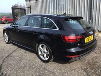Used Audi A4 S-Line 150 HP (110 kW) 2017 Black Estate