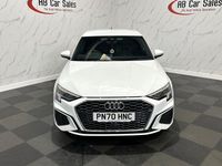 Used Audi A3 Sportback S-Line 110 HP (80 kW) 2021 White Hatchback