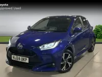Used Toyota Yaris Design 116 HP (85 kW) 2024 Blue Hatchback