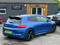 Used VW Scirocco Black Edition 184 HP (135 kW) 2017 Blue Coupe