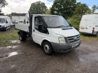 Used Ford Transit 115 HP (84 kW) 2008 White Cabriolet