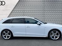 Used Audi A4 S-Line 204 HP (150 kW) 2024 White Estate