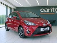Used Toyota Yaris 2018 Red Hatchback