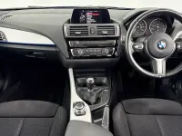 Used BMW 118 M Sport 134 HP (98 kW) 2017 Blue Hatchback