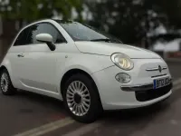 Used Fiat 500 Lounge 69 HP (50 kW) 2012 White Hatchback