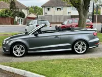 Usado Audi A3 Cabriolet S-Line 2016 Cinzento Cabrios