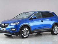 Used Vauxhall Grandland X Sport 131 HP (96 kW) 2018 Blue SUV