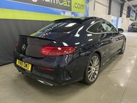 Used Mercedes C250 AMG line 204 HP (150 kW) 2016 Blue Coupe