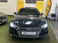 Used Audi A5 S-Line 2017 Blue Coupe