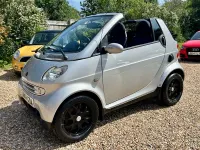 Used Smart ForTwo Cabrio Pulse 61 HP (44 kW) 2004 Silver Cabriolet