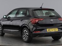 Used VW Polo Life 95 HP (69 kW) 2023 Black Hatchback