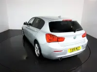 Used BMW 116 Comfort Edition 116 HP (85 kW) 2018 Silver Hatchback