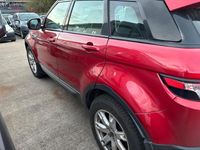 Begagnad Land Rover Range Rover evoque Pure 2012 Röd SUV