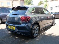 Used VW Polo R-line 115 HP (84 kW) 2019 Grey Hatchback