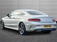 Used Mercedes C300 AMG Line Premium 258 HP (189 kW) 2019 Iridium silver Coupe