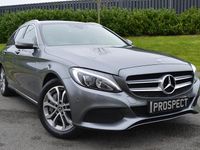 Begagnad Mercedes C350e 2018 Grå Kombi