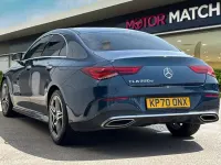 Used Mercedes CLA220 AMG line 2020 Blue Coupe
