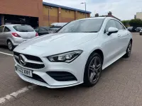 Used Mercedes CLA250e AMG Line Premium 218 HP (160 kW) 2022 White Coupe