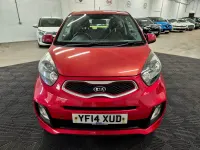 Second-hand Kia Picanto 68 CP (50 kW) 2014 Roșu Hatchback