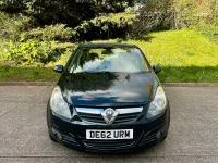 Used Vauxhall Corsa 90 HP (66 kW) 2012 Black Hatchback