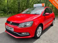 Usado VW Polo SE 90 HP (66 kW) 2016 Vermelho Citadino