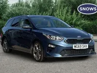 Used Kia Ceed 114 HP (83 kW) 2020 Blue Hatchback