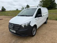 Used Mercedes e-Vito Progressive 85 kW (116 HP) 2021 White Van