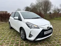 Used Toyota Yaris 2020 White Hatchback