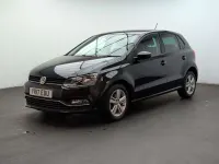 Used VW Polo Edition 90 HP (66 kW) 2017 Black Hatchback