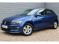 Used VW Polo SE 95 HP (69 kW) 2020 Blue Hatchback