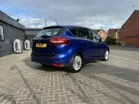 Used Ford C-MAX Titanium 125 HP (91 kW) 2018 Blue MPV
