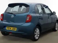 Used Nissan Micra Acenta 78 HP (57 kW) 2014 Blue Hatchback