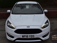 Used Ford Focus ST-Line 140 HP (102 kW) 2017 White Hatchback