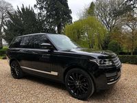 Used Land Rover Range Rover Autobiography 258 HP (189 kW) 2017 Black SUV