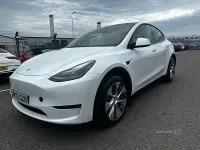 Used Tesla Model Y Long Range AWD 378 kW (514 HP) 2022 White SUV