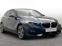 Used BMW 118 Sport Line 138 HP (101 kW) 2019 Blue Hatchback