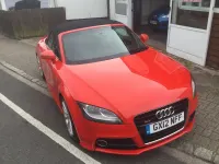 Usado Audi TT Roadster S-Line 170 HP (125 kW) 2012 Vermelho Cabrios