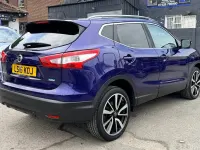 Used Nissan Qashqai Tekna 110 HP (80 kW) 2016 Blue SUV