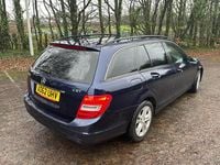 Used Mercedes C220 Executive 170 HP (125 kW) 2012 Blue Estate