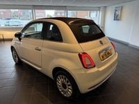 Used Fiat 500C Lounge 2016 White Cabriolet